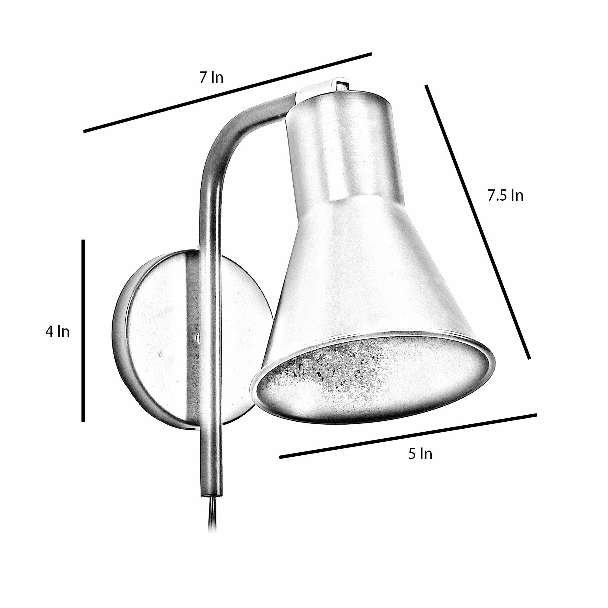 Gilbert Black Metal Wall Light by SS Lightings