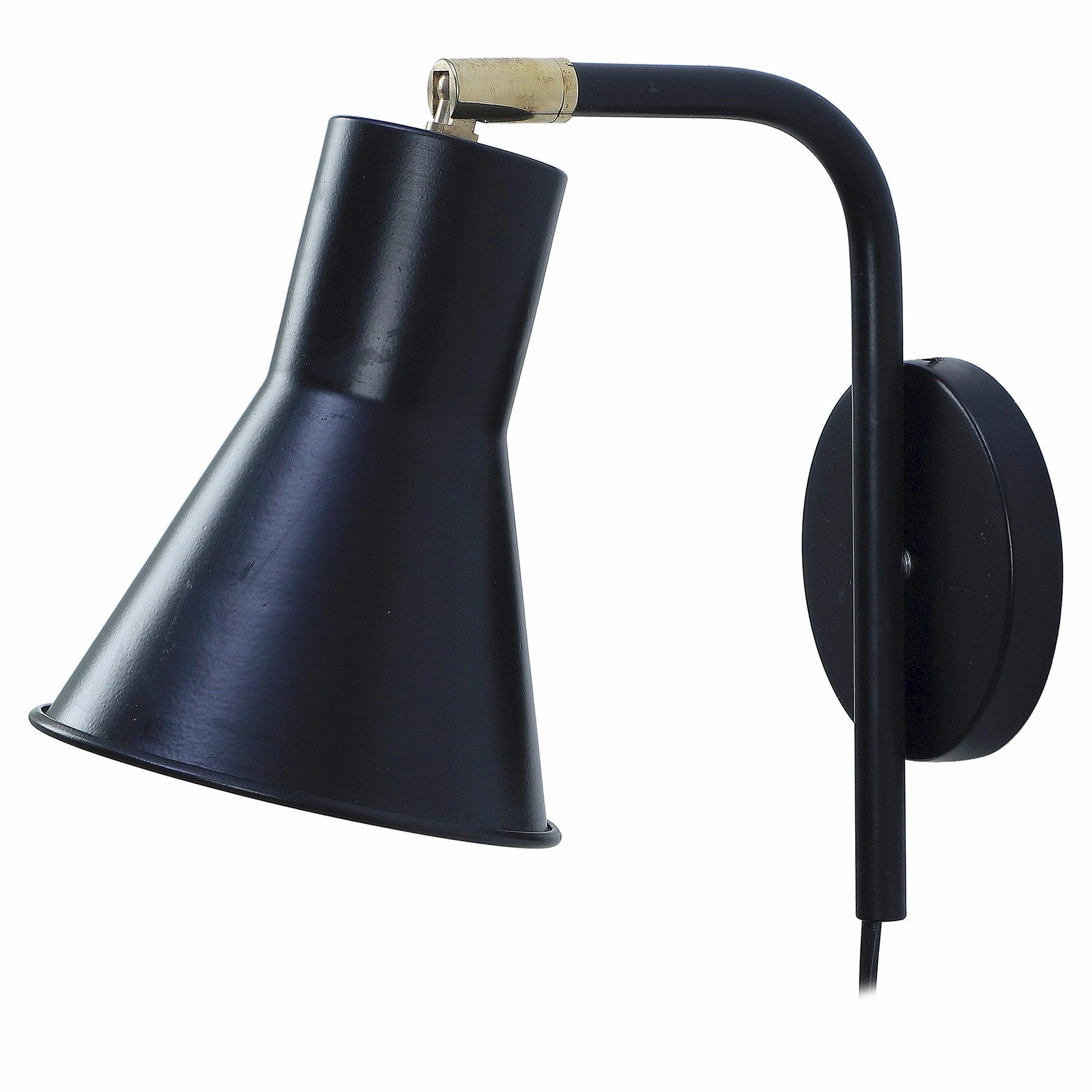 Gilbert Black Metal Wall Light by SS Lightings