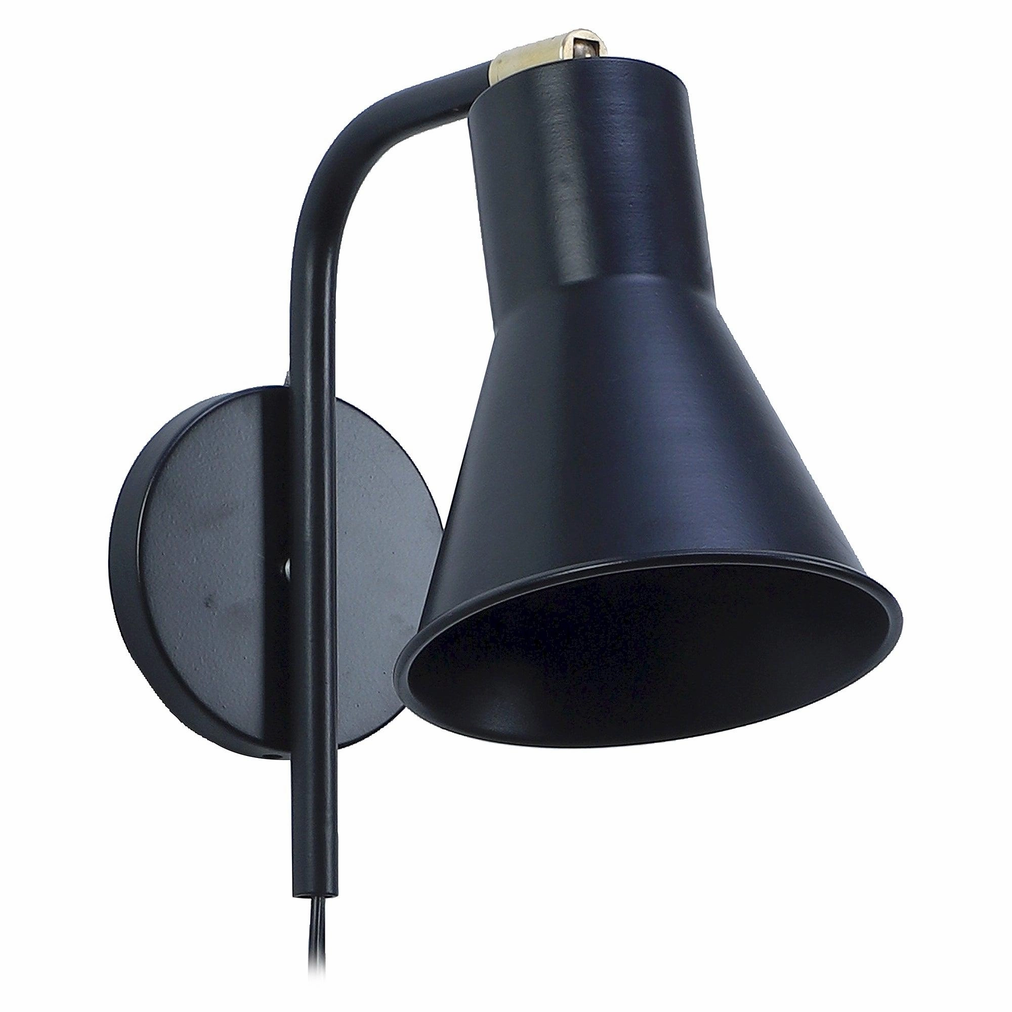 Gilbert Black Metal Wall Light by SS Lightings