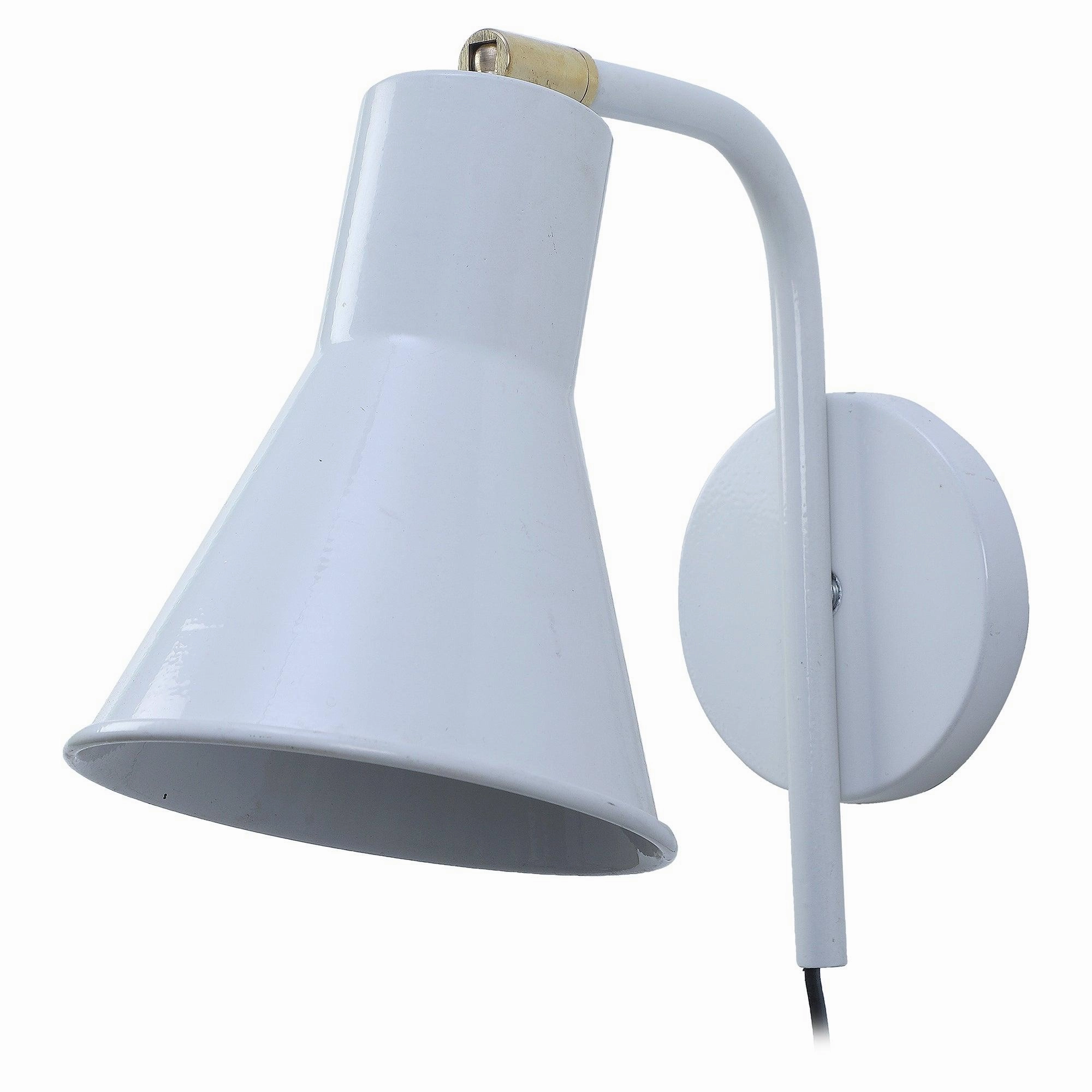 Gilbert White Metal Wall Light by SS Lightings