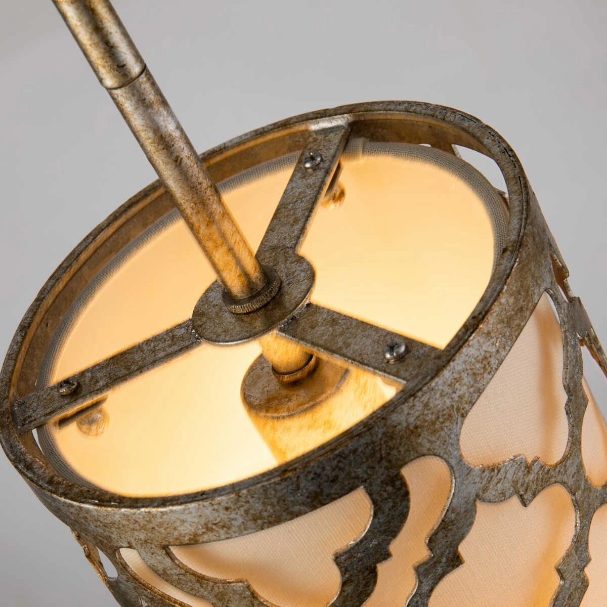 Gilded Nola Arabella 1 Light Gold Duo-Mount Mini Pendant
