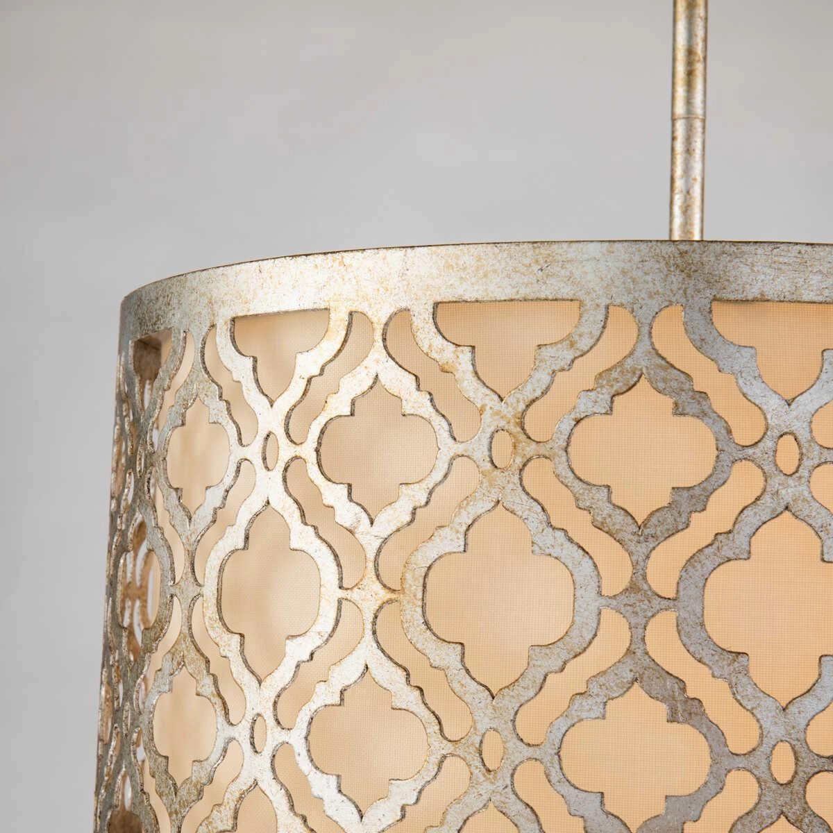 Gilded Nola Arabella 2 Light Gold Duo-Mount Medium Pendant