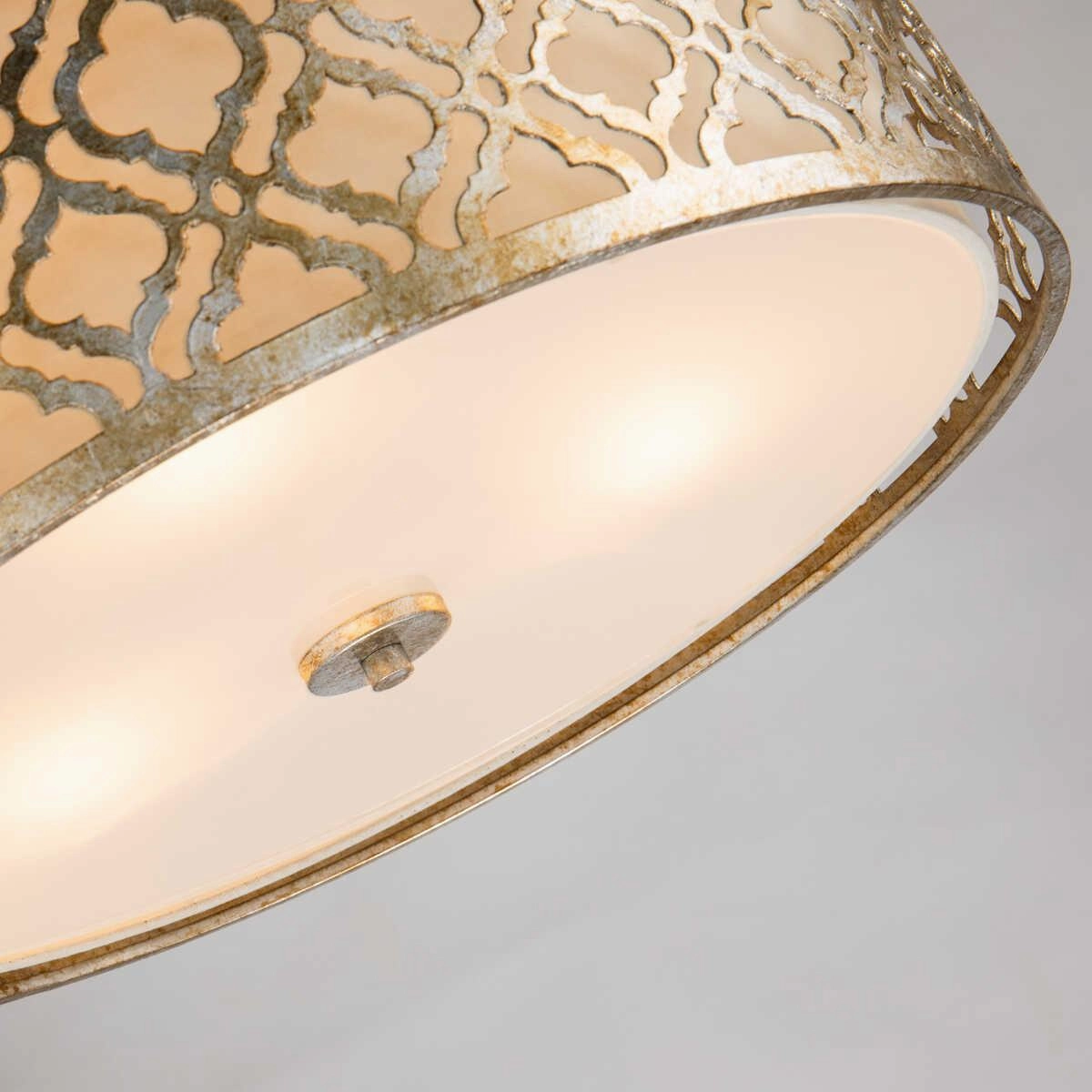 Gilded Nola Arabella 3 Light Duo-Mount Large Pendant