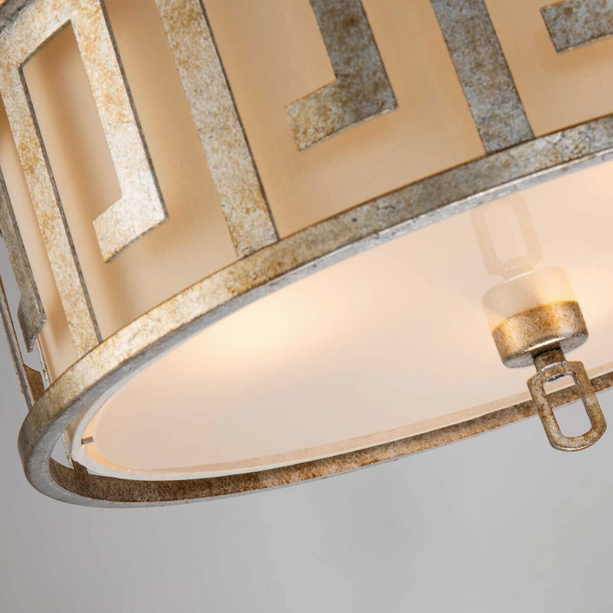 Gilded Nola Lemuria 3 Light Gold Duo-Mount Large Pendant