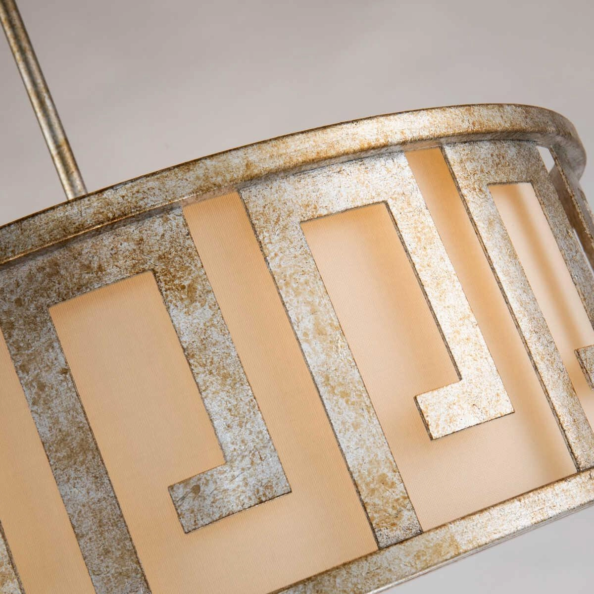 Gilded Nola Lemuria 3 Light Gold Duo-Mount Large Pendant