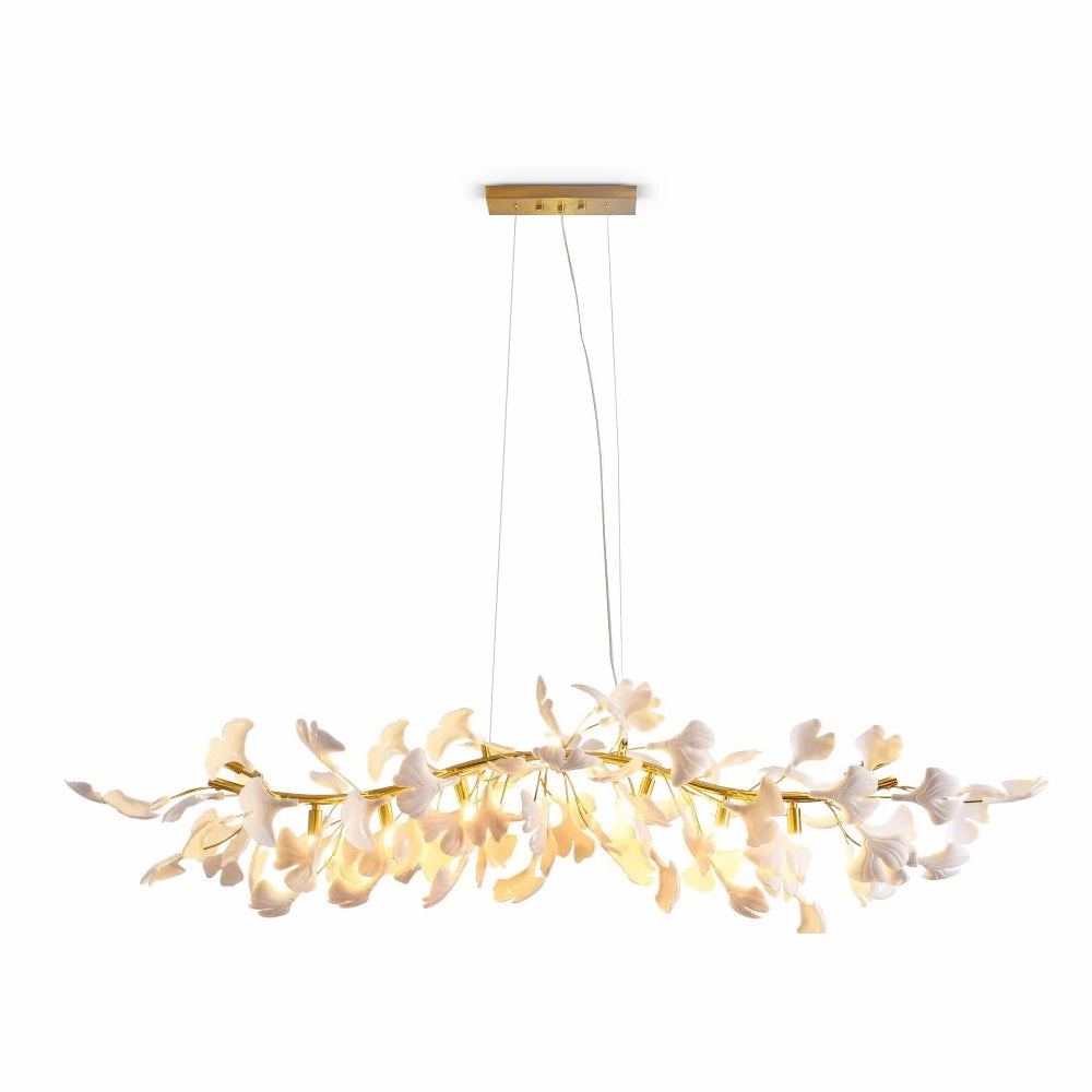 Gingko Chandelier D flowerpot LED lamp