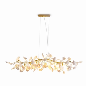 Gingko Chandelier D flowerpot LED lamp