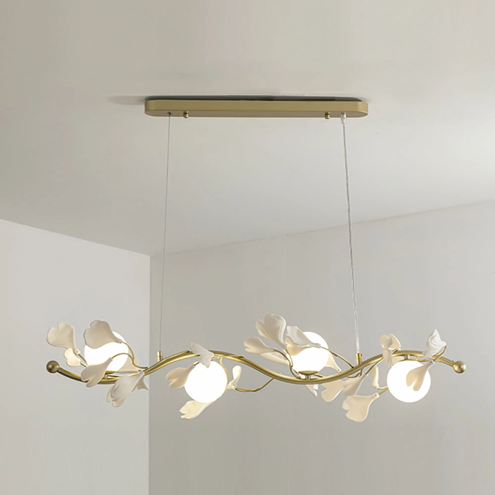 Gingko Glass Chandelier