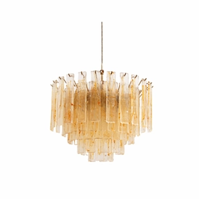Glacier Glass Chandelier flowerpot LED lamp