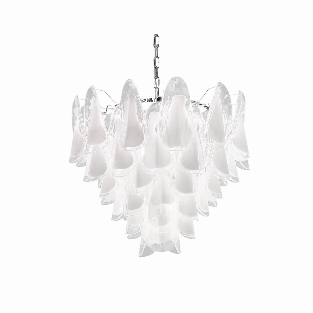 Glacier Murano Chandelier flowerpot LED lamp