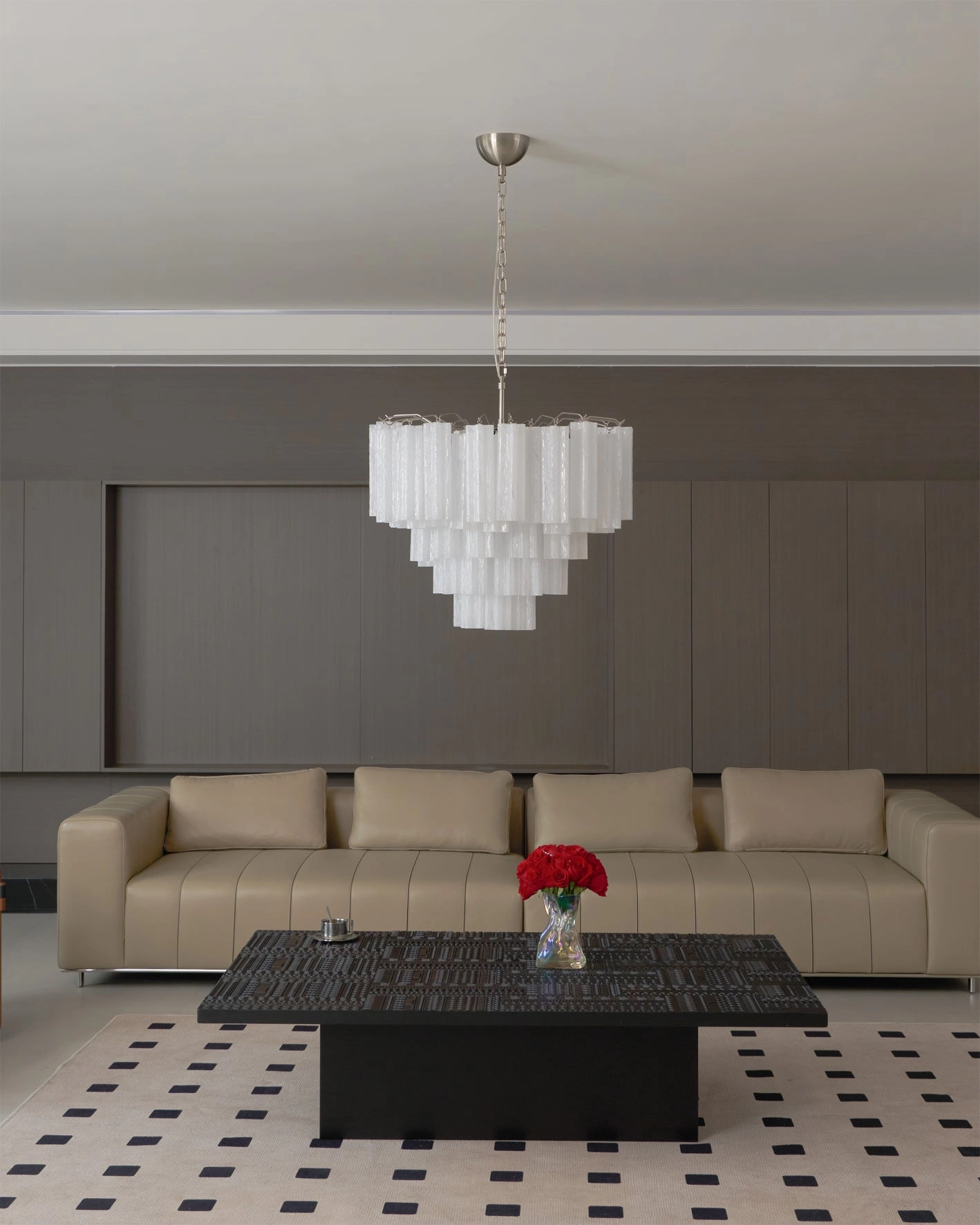 Glacier Tubular Chandelier