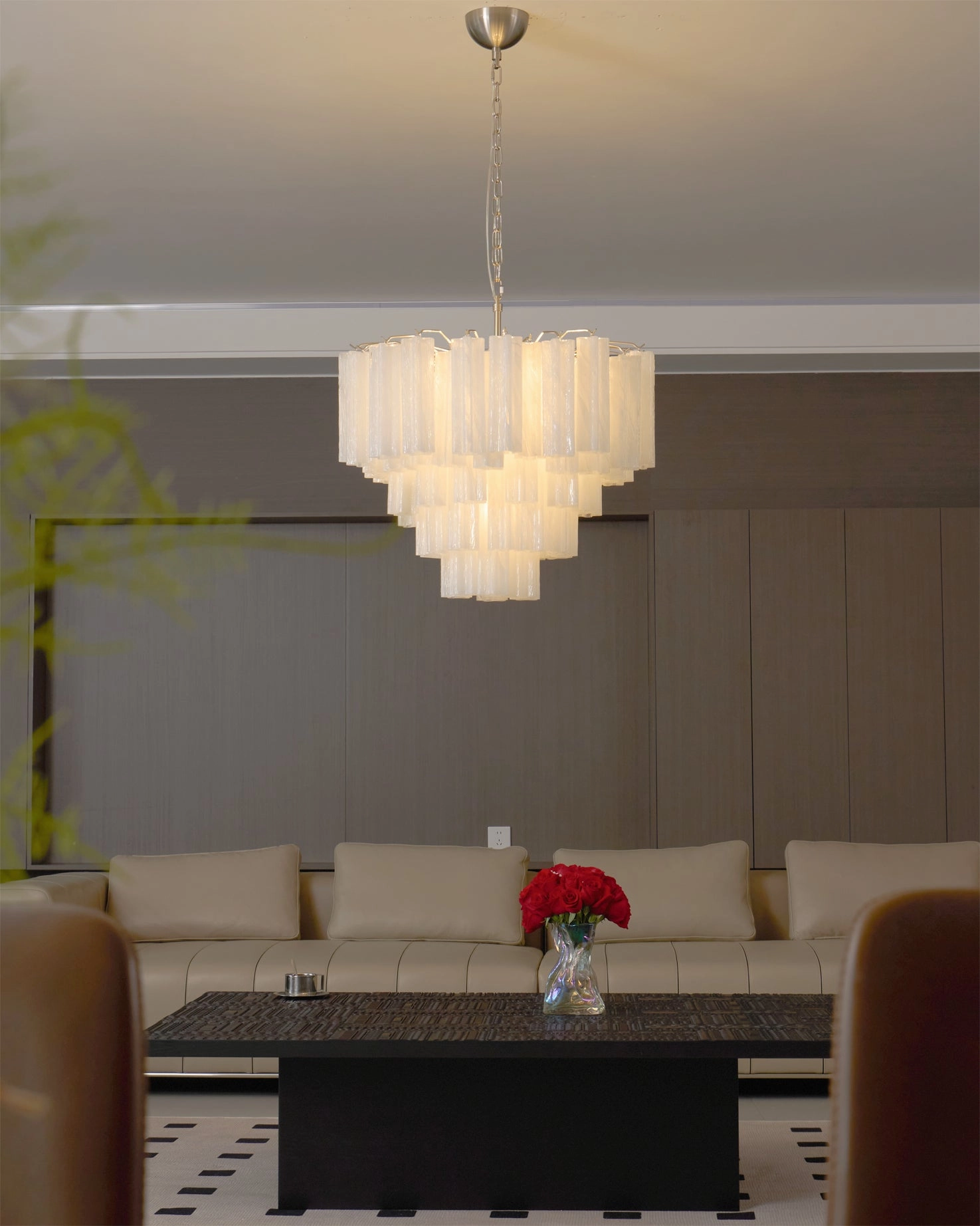 Glacier Tubular Chandelier