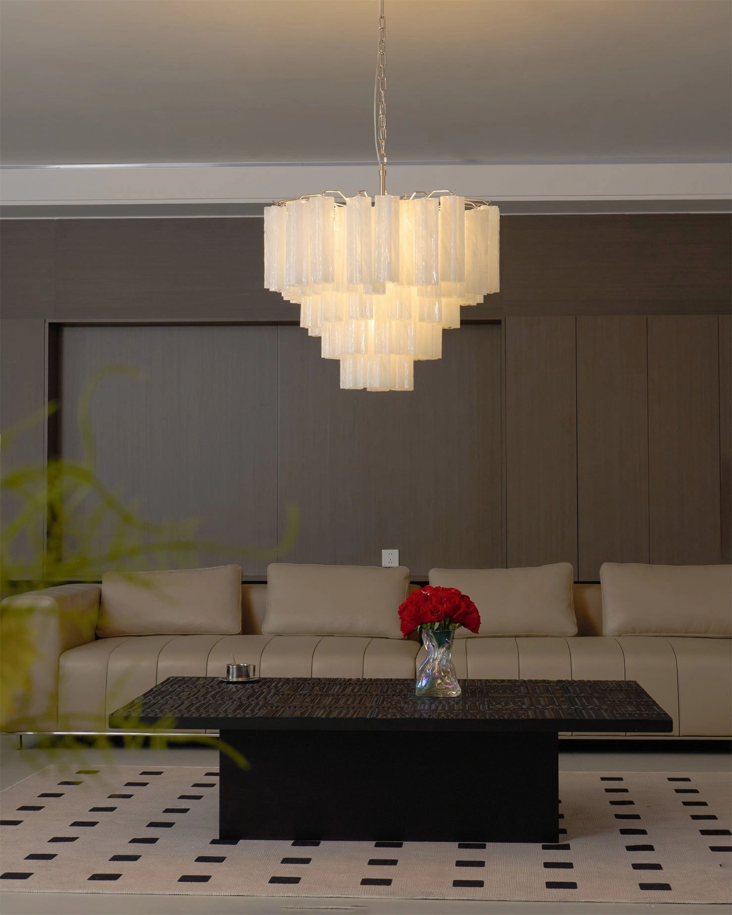 Glacier Tubular Chandelier