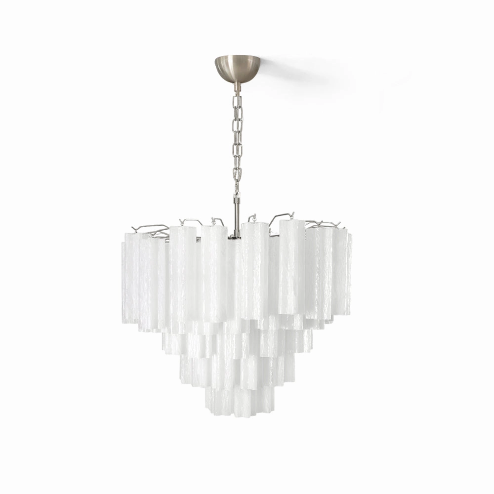 Glacier Tubular Chandelier flowerpot LED lamp