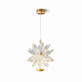 Glam Flower Pendant Lamp minimalist ceiling light