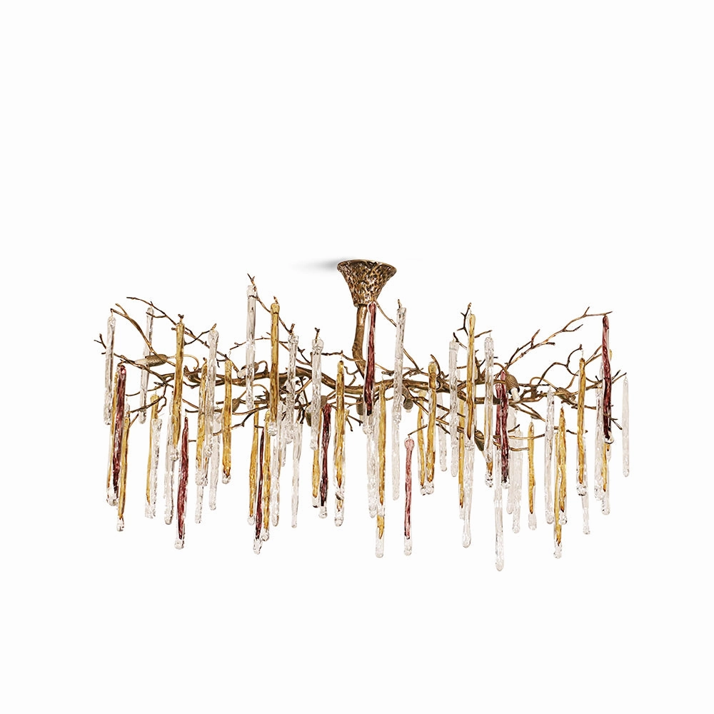 Glamour Dripstone Chandelier flowerpot LED lamp