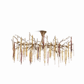 Glamour Dripstone Chandelier flowerpot LED lamp