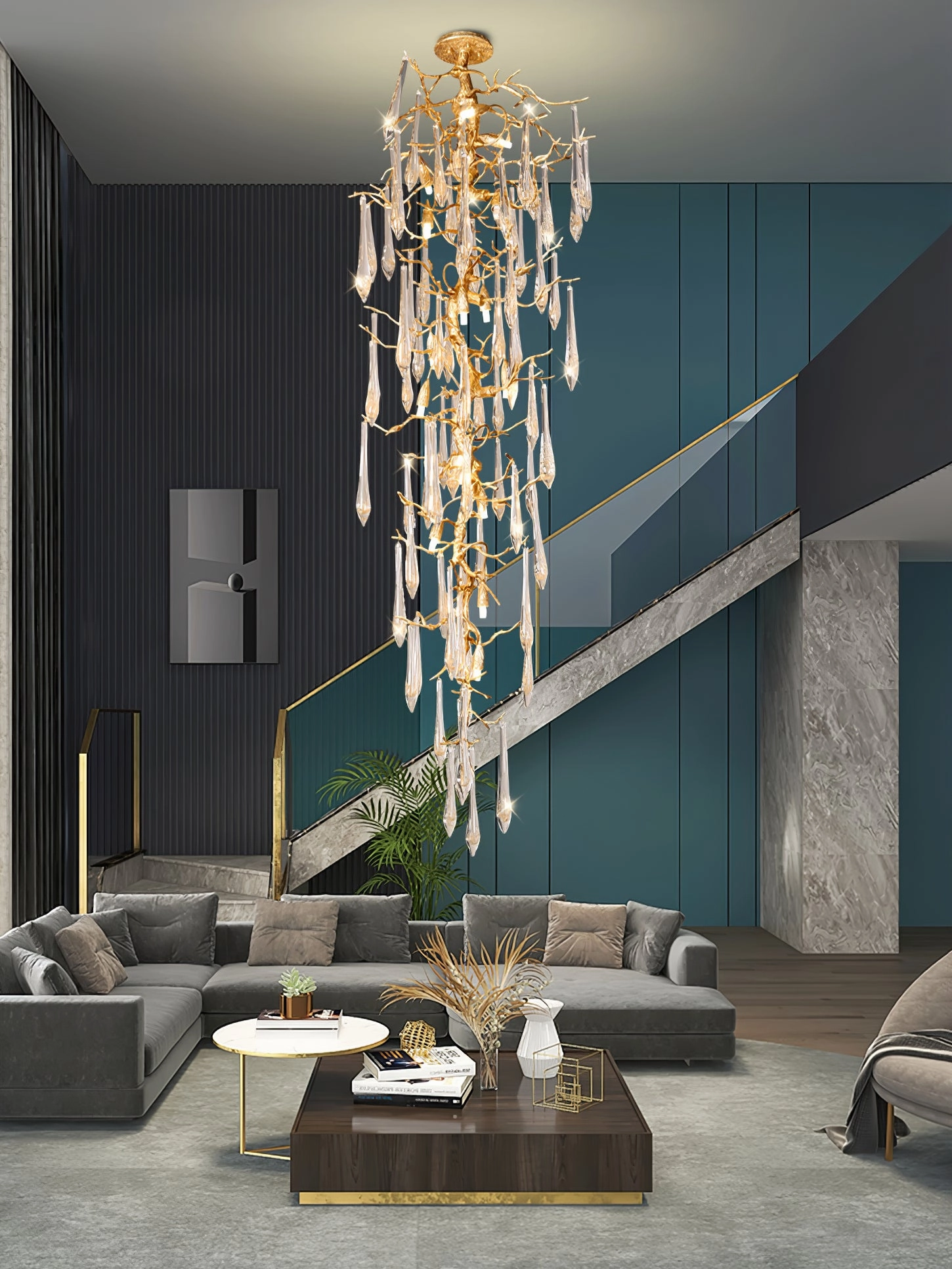 Glamour Glaze Chandelier