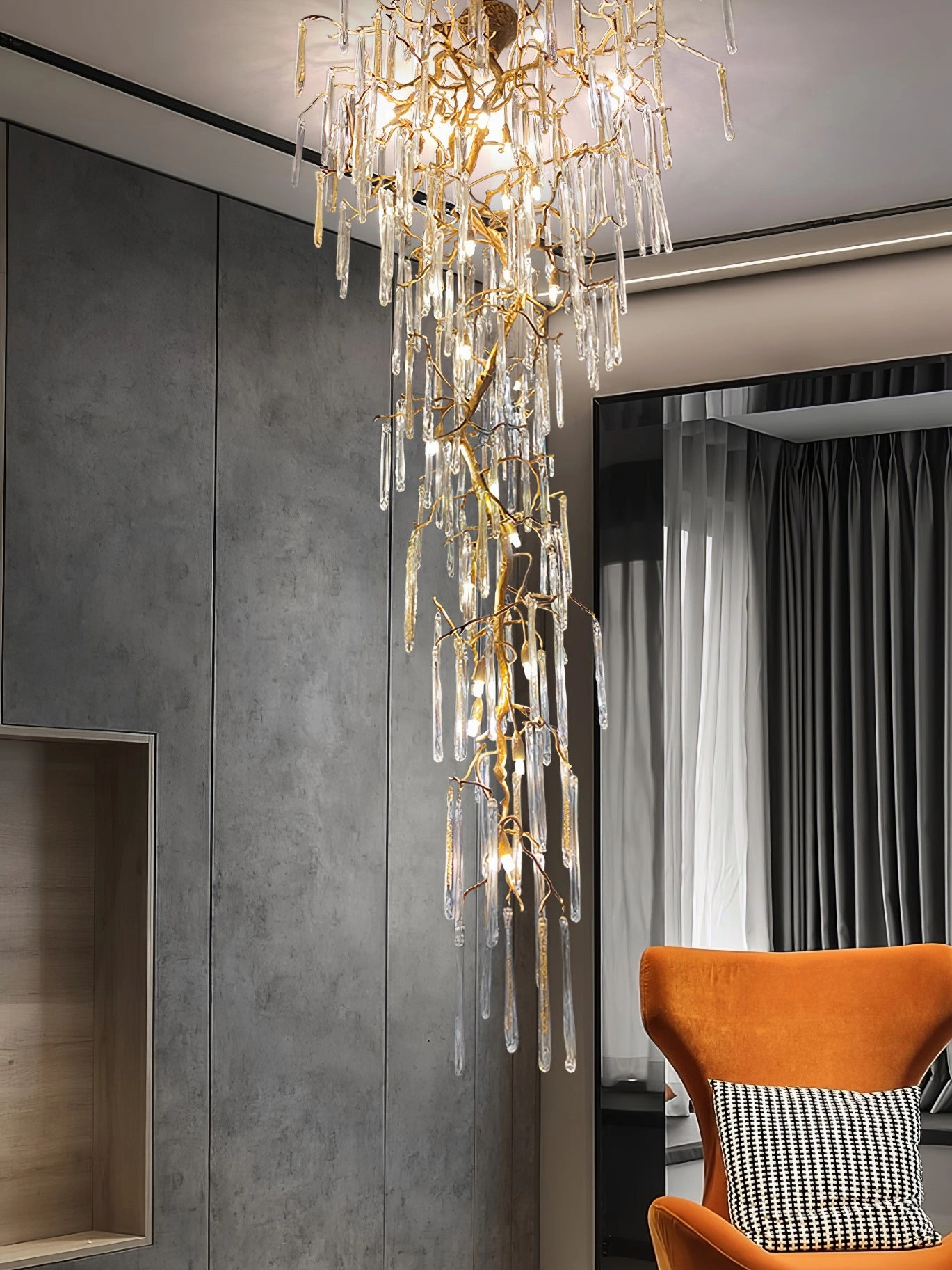 Glamour Glaze Chandelier