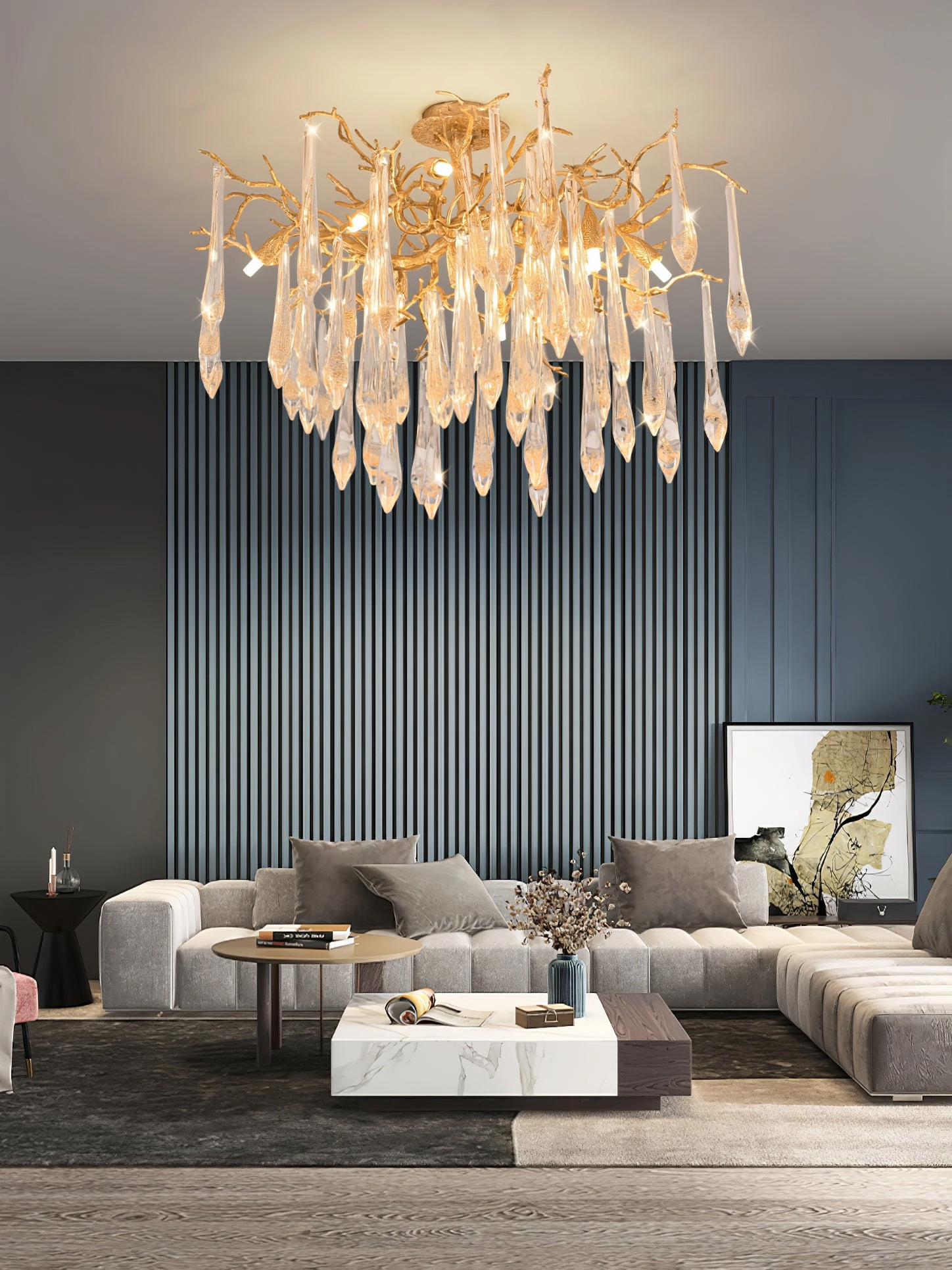Glamour Glaze Chandelier