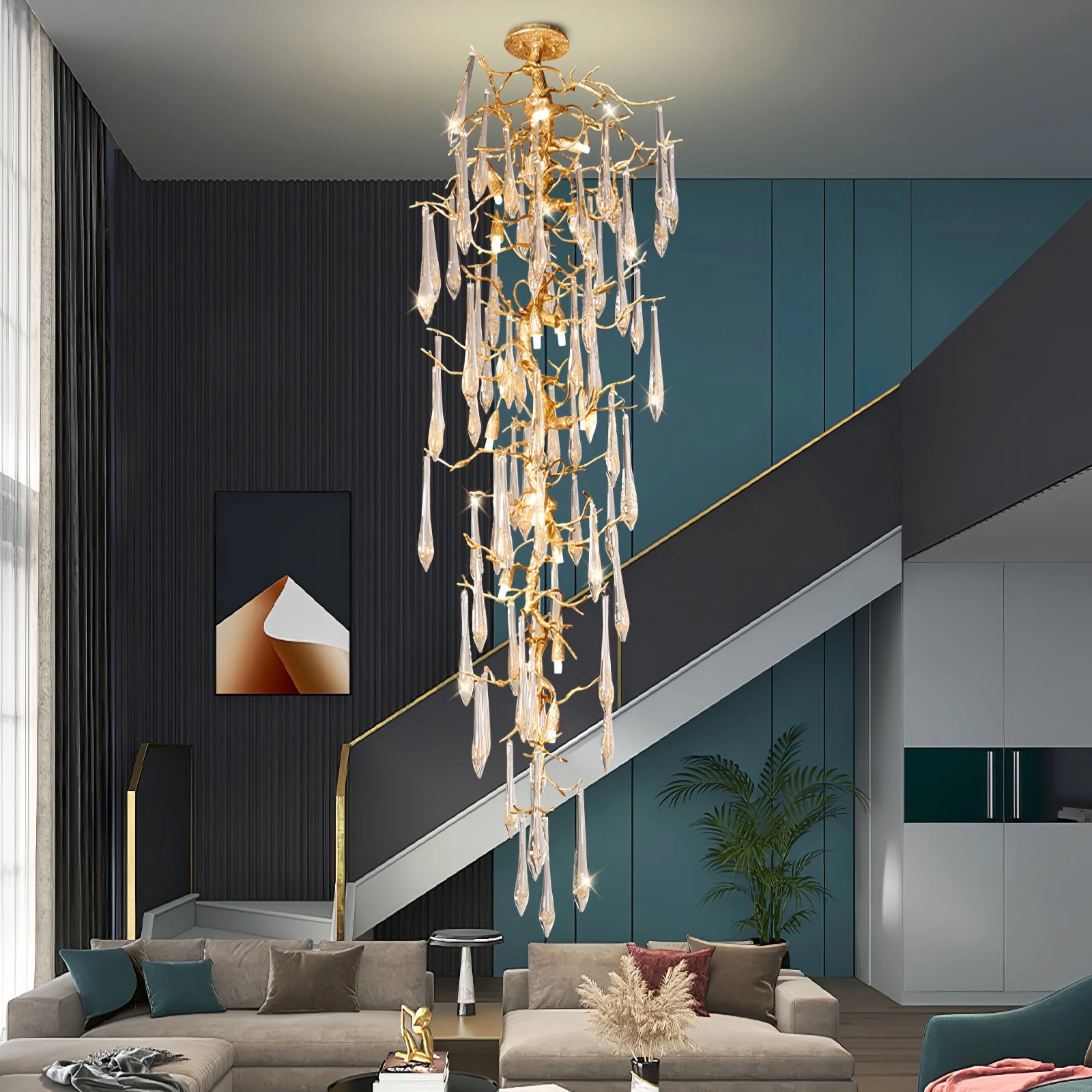 Glamour Glaze Chandelier