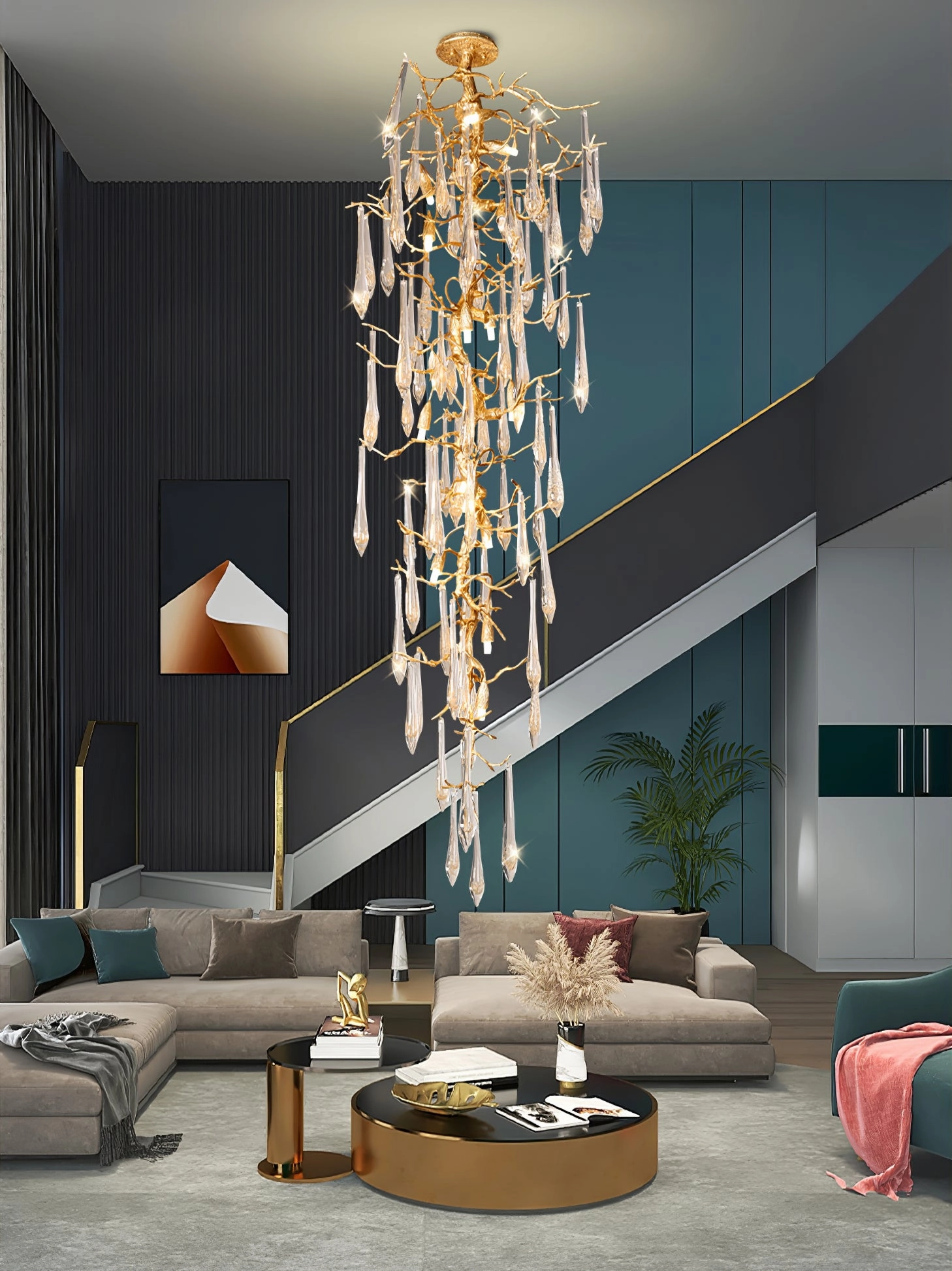Glamour Glaze Chandelier