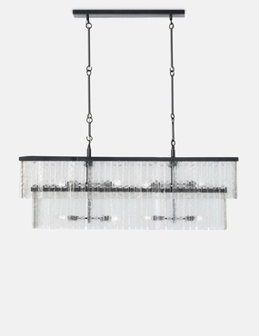 Gleason Linear Chandelier vintage desk lamp
