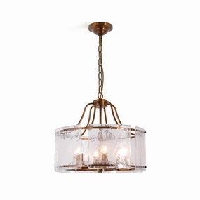Glenn Round Chandelier flowerpot LED lamp