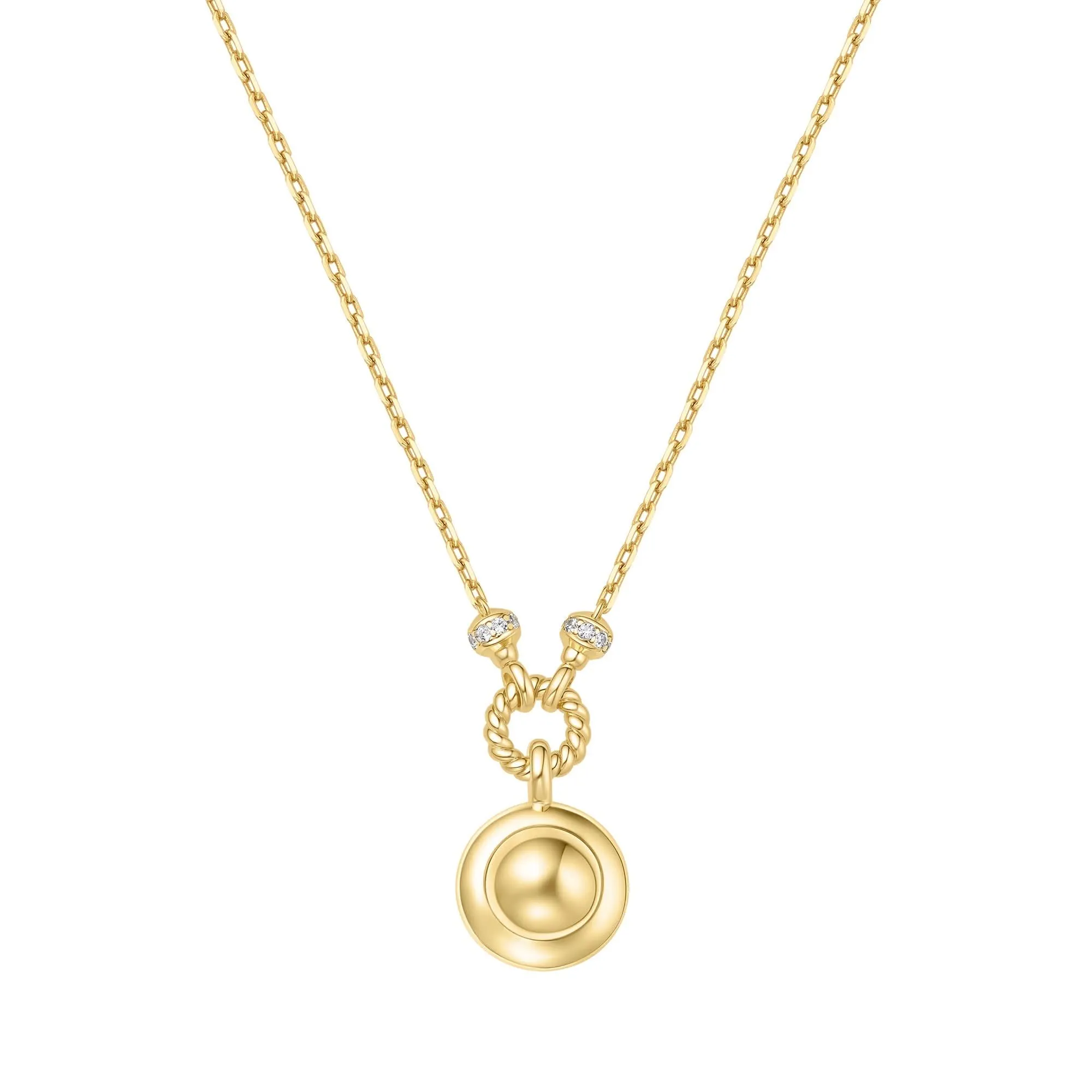 Gold Malachite Reversible Vacation Necklace N063-06G Ania Haie Jewellery