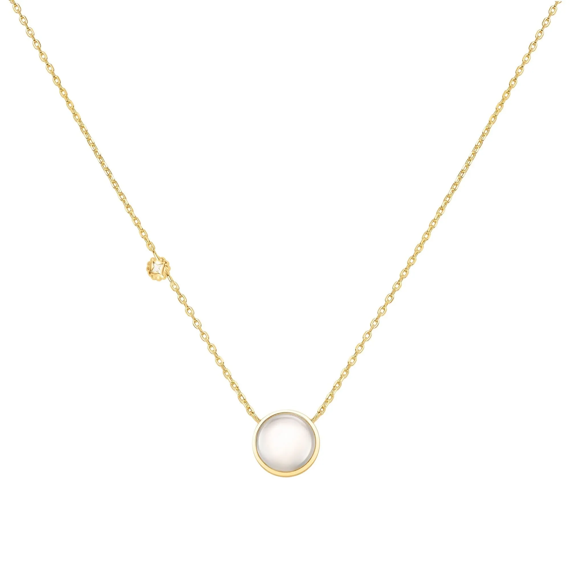 Gold Starry Mother of Pearl Necklace N065-05G Ania Haie Jewellery