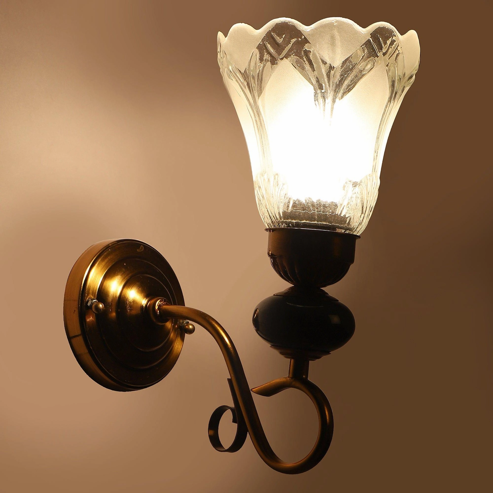 Gold Iron Wall Lights