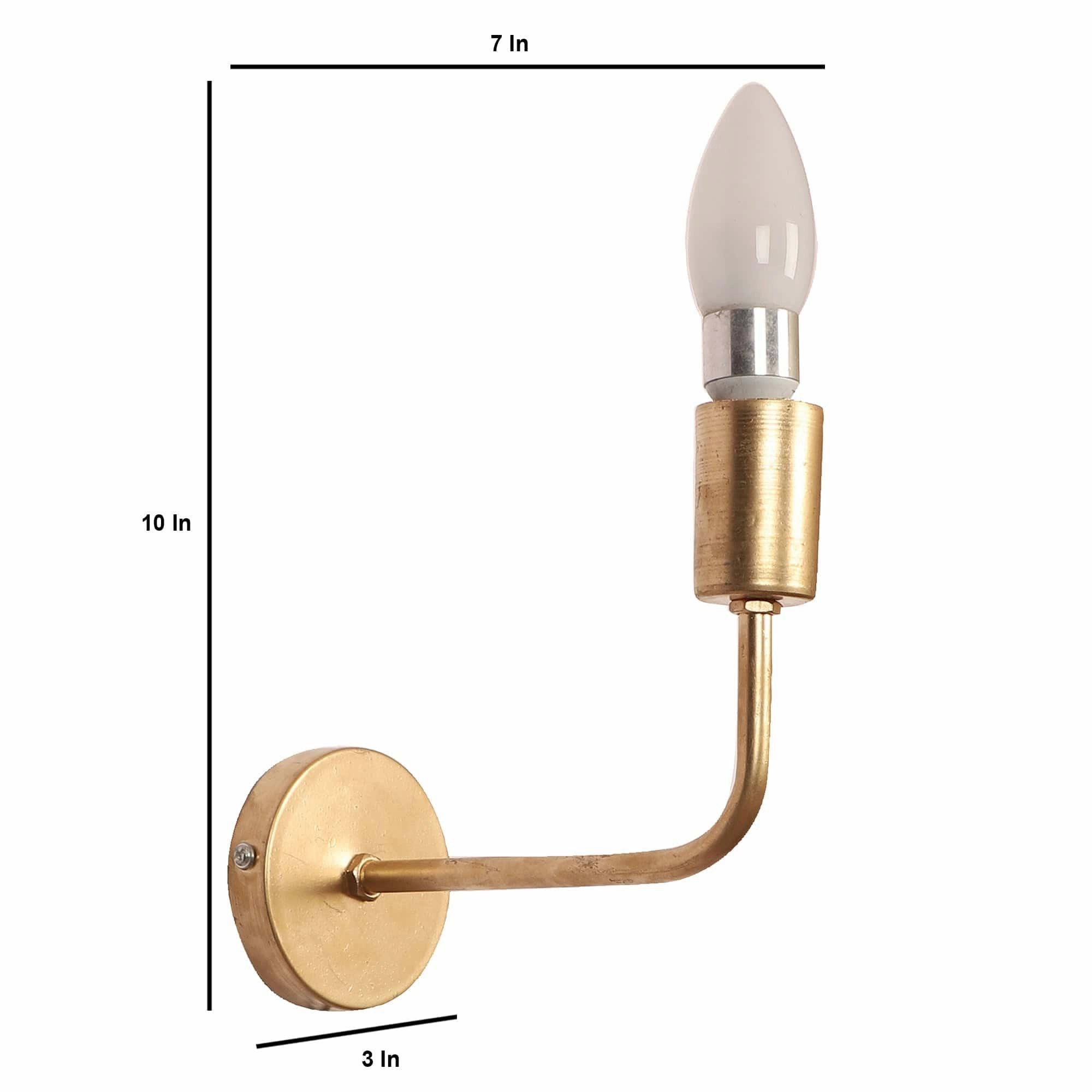 Gold Iron Wall Lights