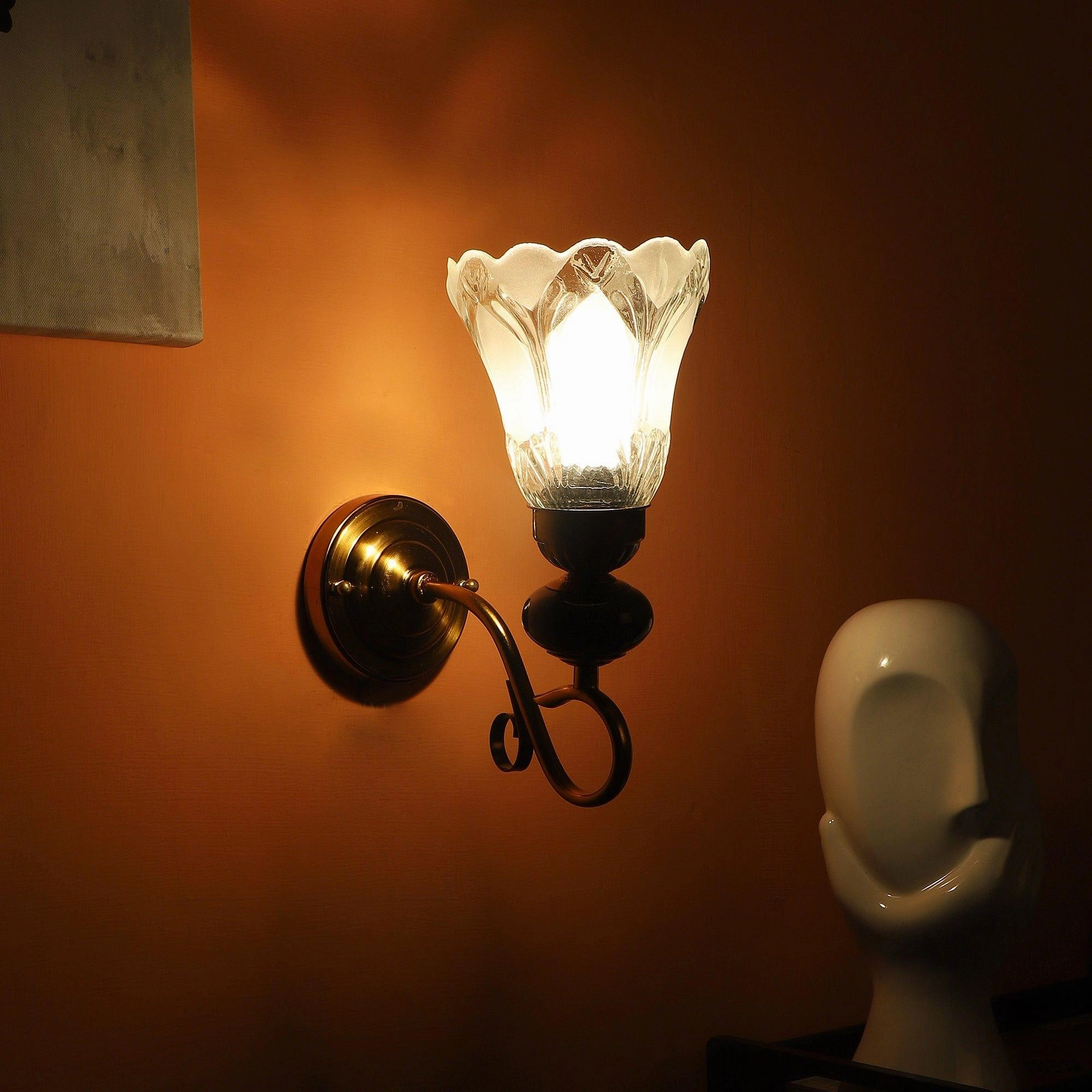 Gold Iron Wall Lights