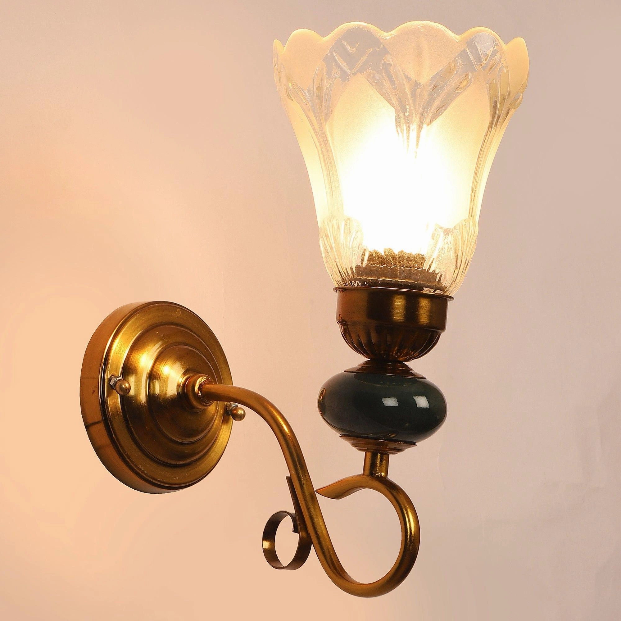 Gold Iron Wall Lights