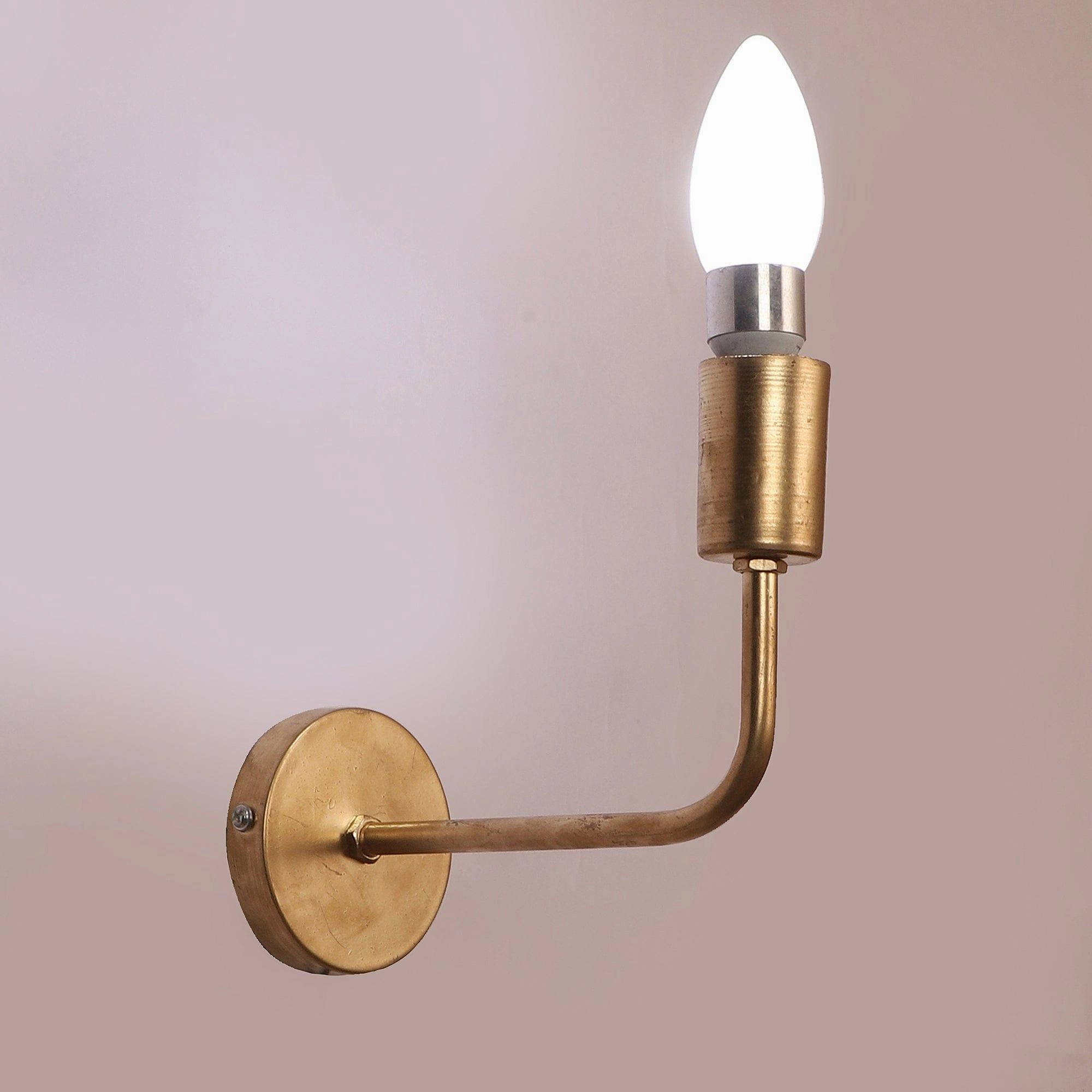 Gold Iron Wall Lights