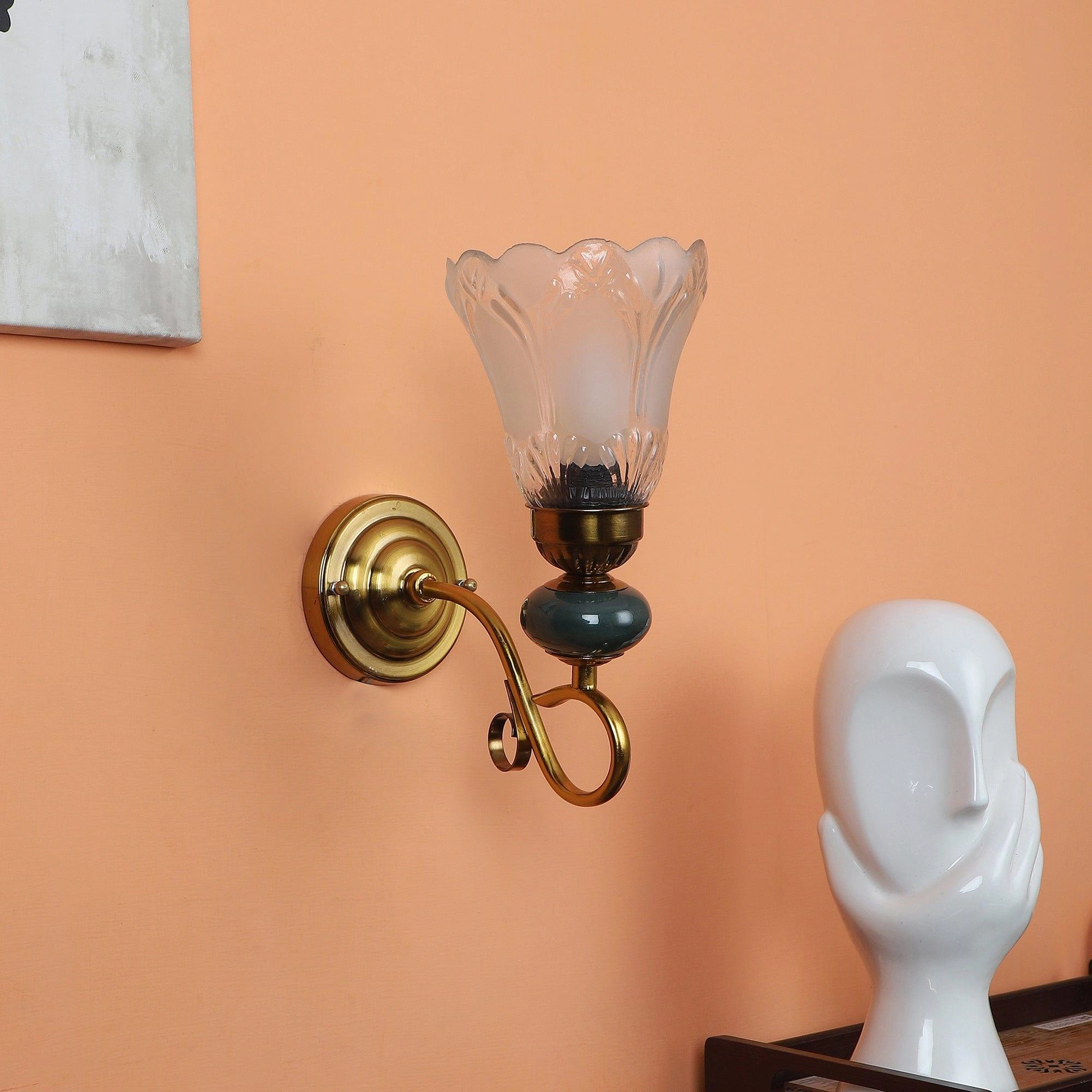 Gold Iron Wall Lights