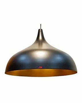 Golden Dome Shaped Drop Hanging Light / Pendant Light contemporary ceiling fixture