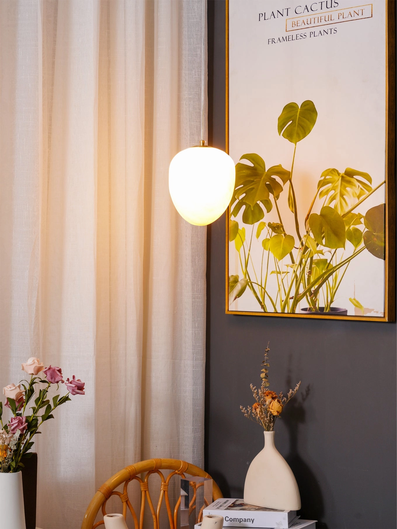 Goose Alabaster Pendant Lamp