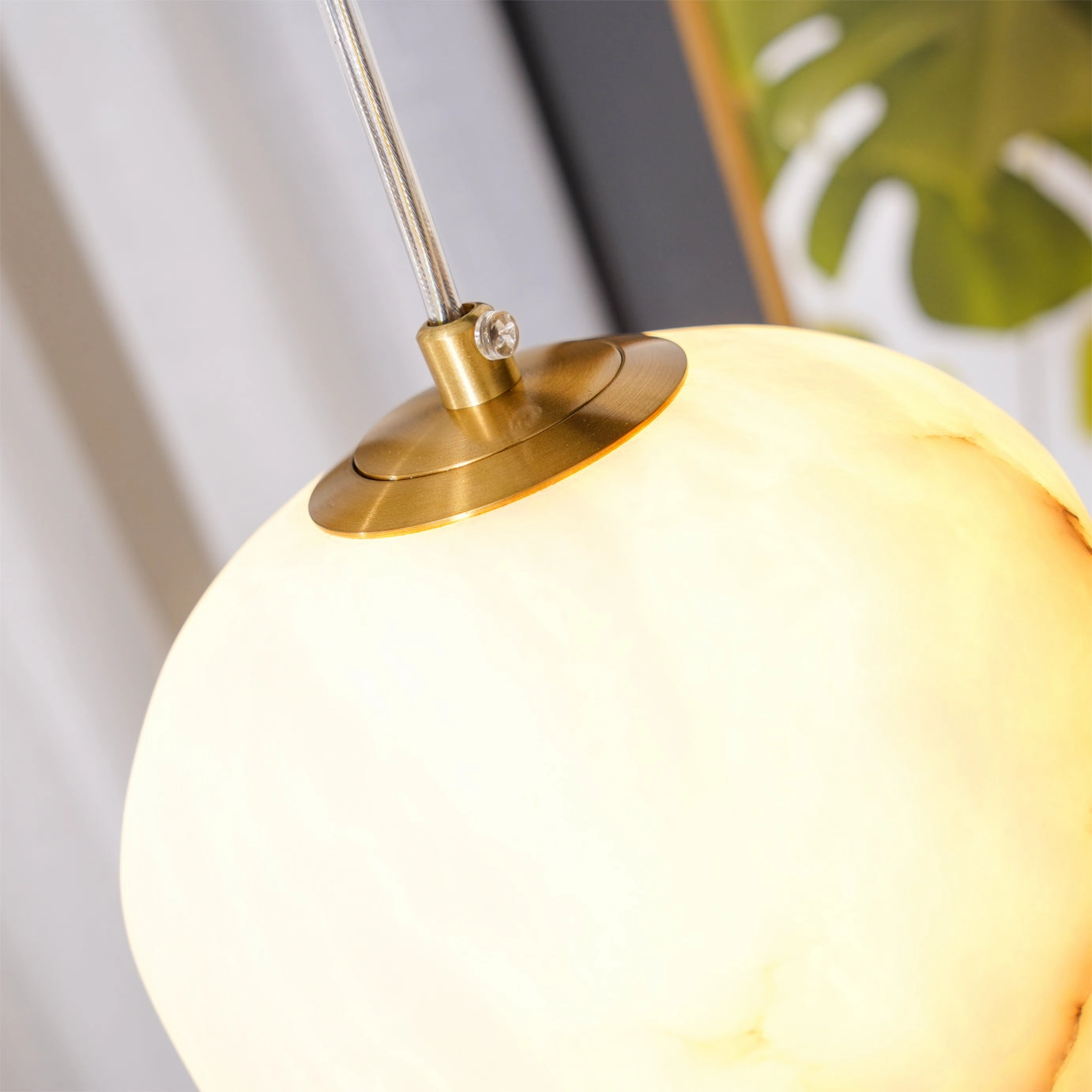 Goose Alabaster Pendant Lamp
