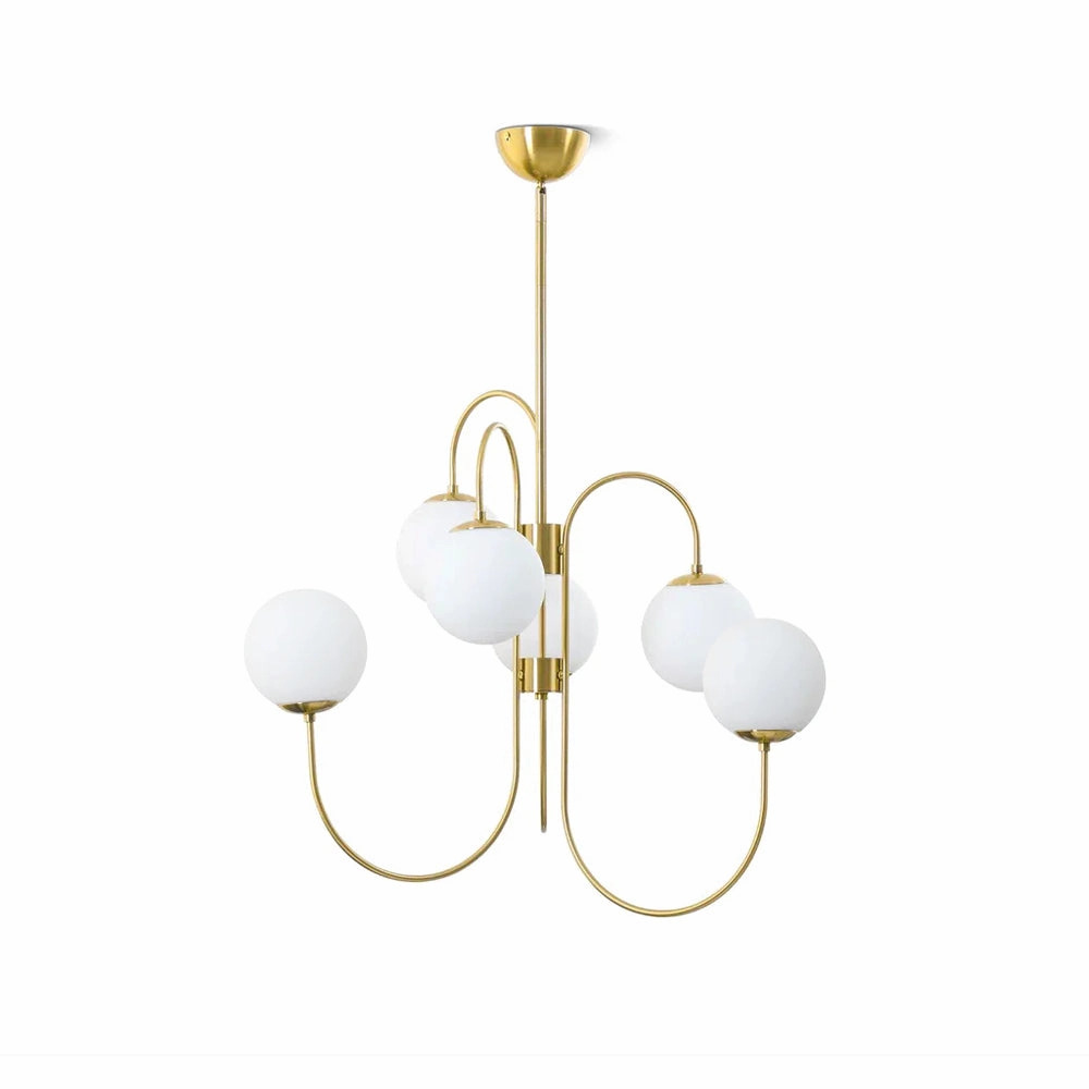 Gooseneck Chandeliers flowerpot LED lamp