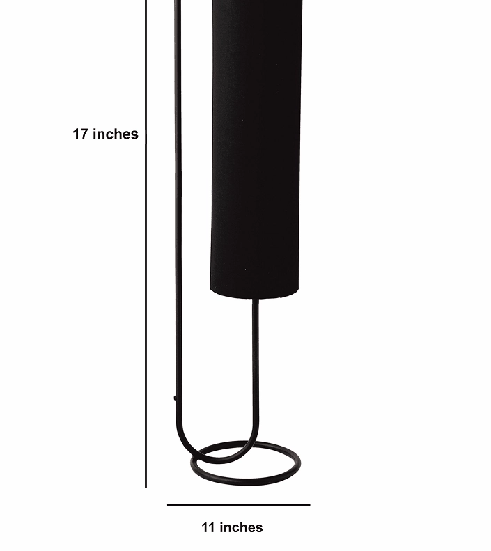 Graceful Full Black  Curve Plant Stand
