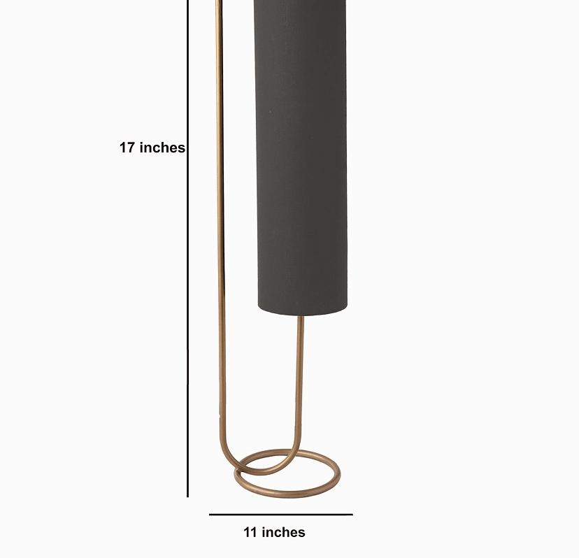 Graceful Grey & GoldCurve Plant Stand
