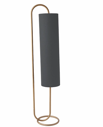 Graceful Grey & GoldCurve Plant Stand