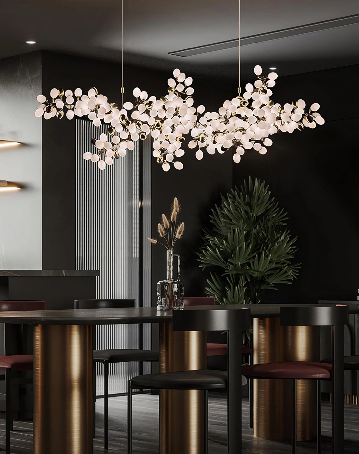 Grape Vine Bunch Chandelier