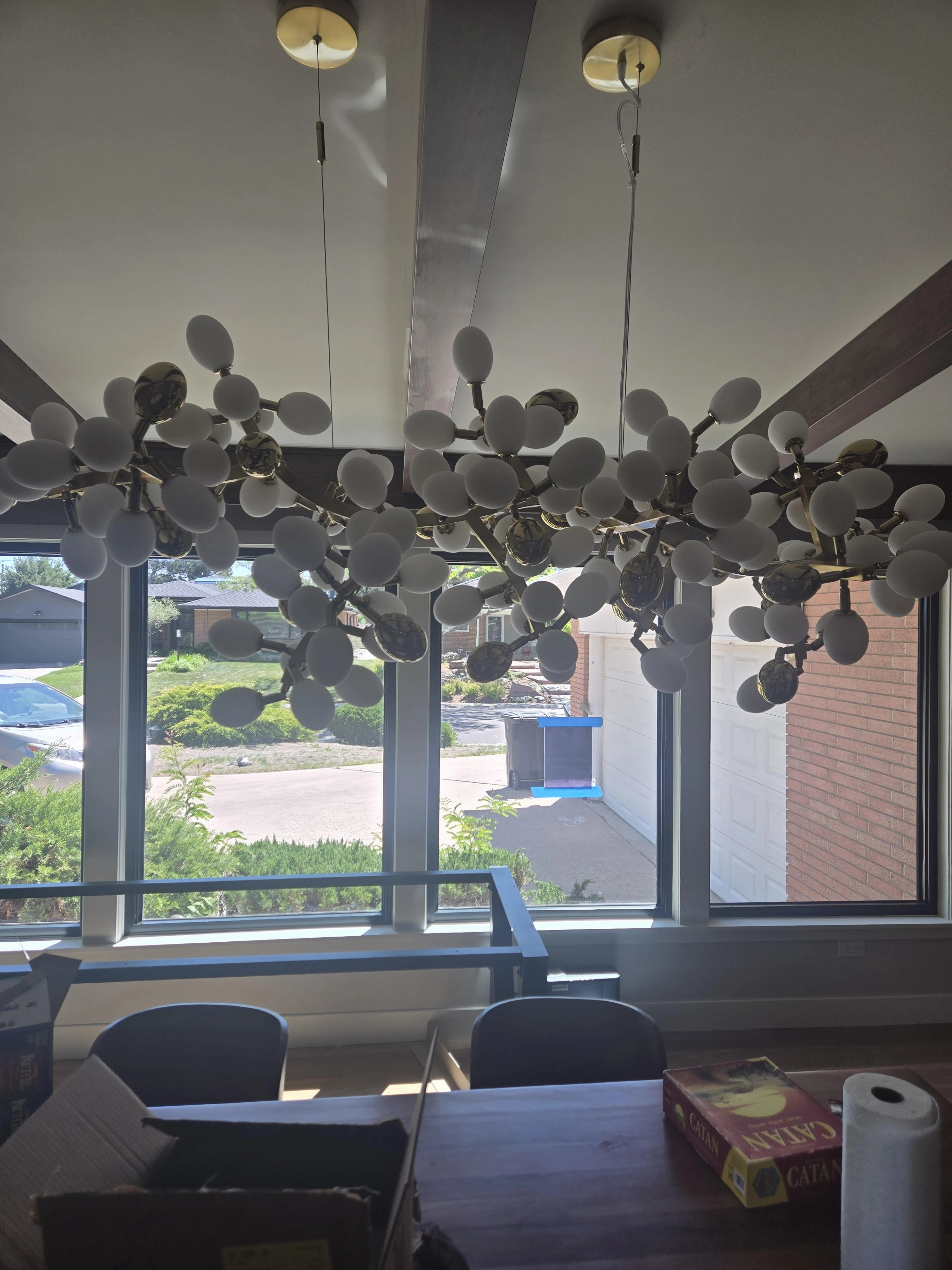 Grape Vine Bunch Chandelier