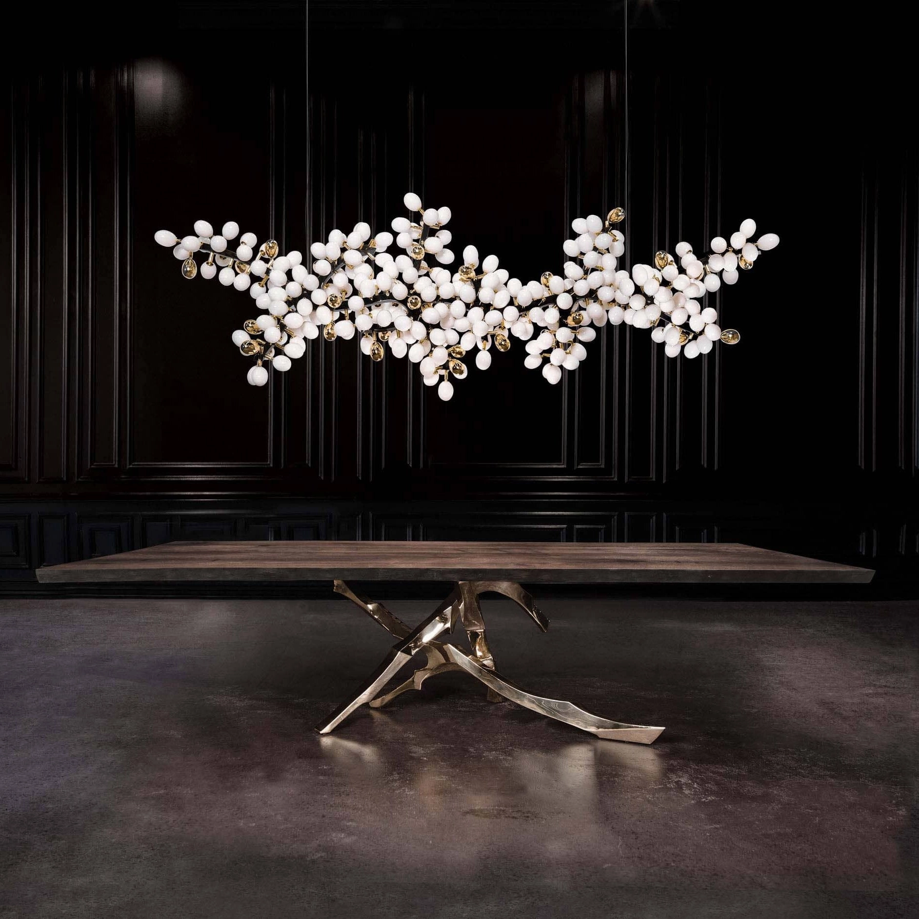 Grape Vine Bunch Chandelier