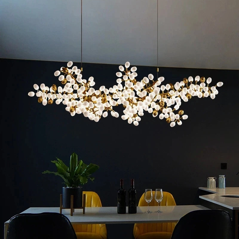 Grape Vine Bunch Chandelier