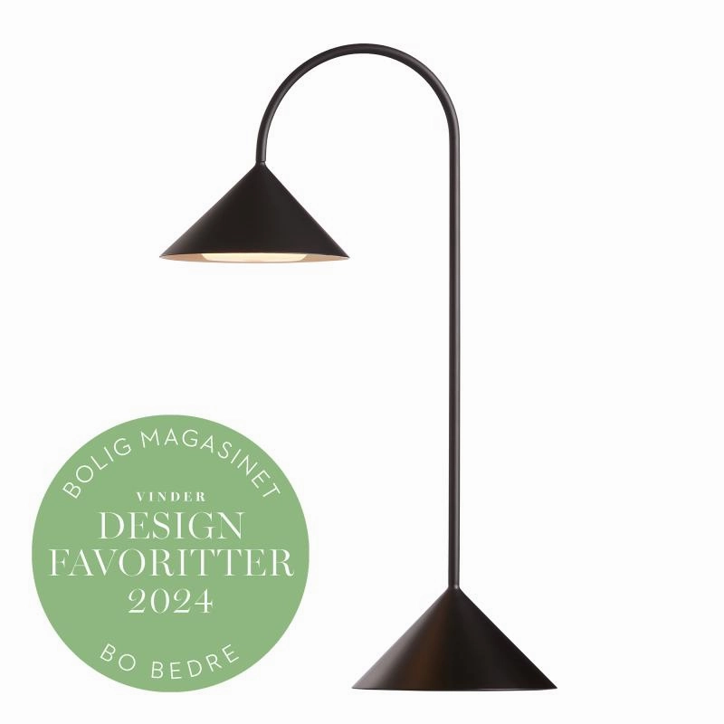 GRASP BORDLAMPE H47 MAT SORT PORTABLE - Frandsen ambient lighting fixture