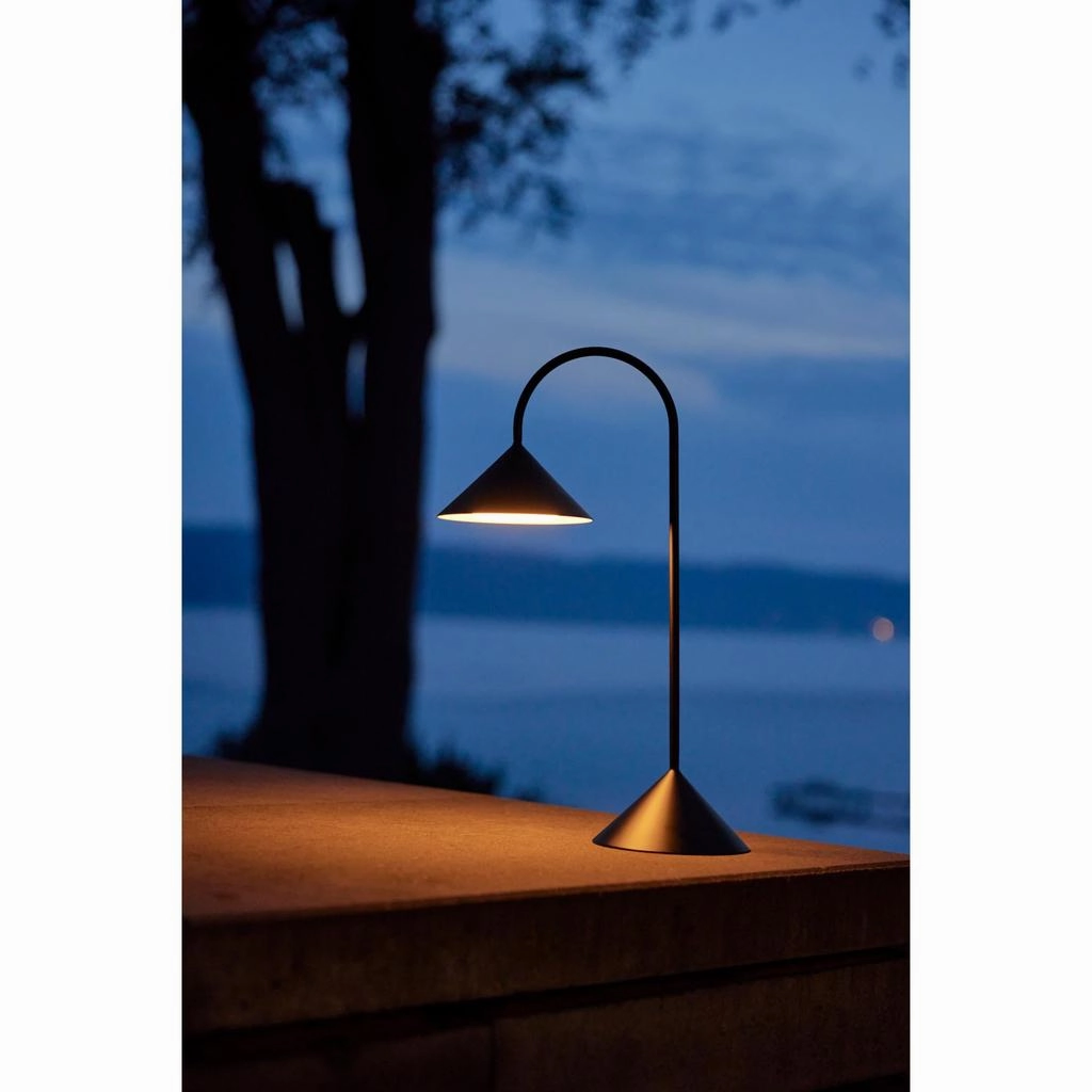 GRASP BORDLAMPE H47 MAT SORT PORTABLE - Frandsen
