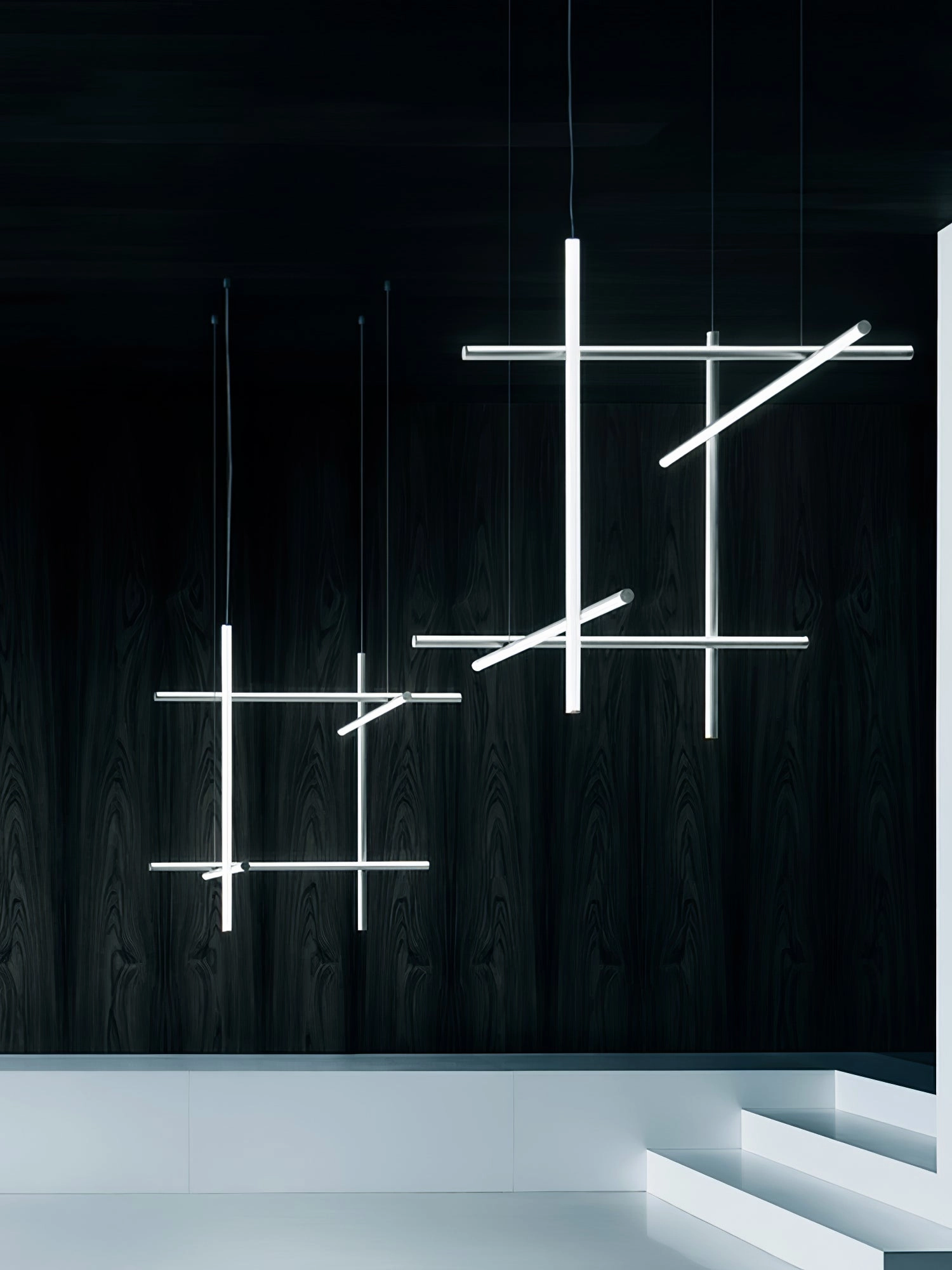 Gridline Linear Chandelier